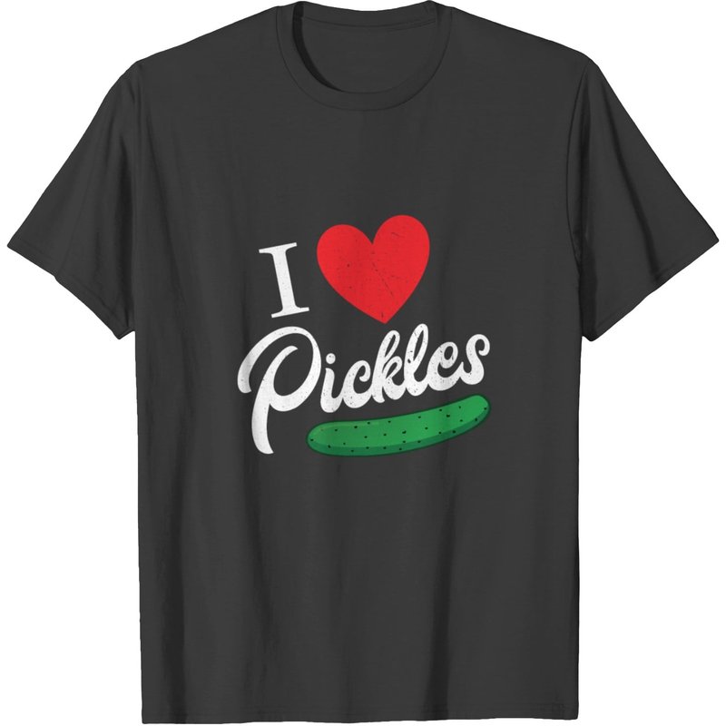 I Love Pickles Cucumber Vintage Distressed Gift T-shirt