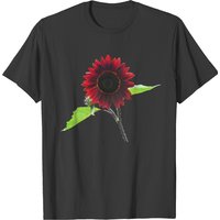 Cherry And Chocolate Sunflower T-shirt