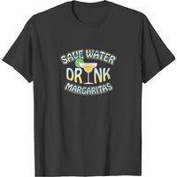 Margarita Lover Gift Save Water Drink Margaritas T-shirt — T-shirts pour hommes