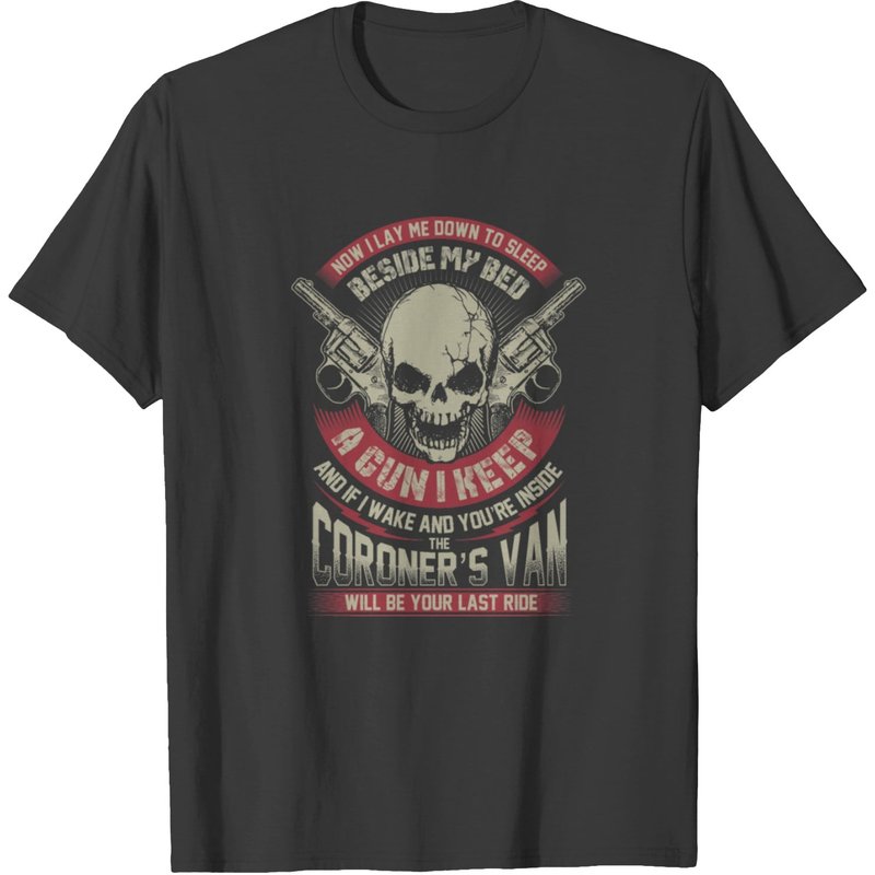 Coroner's Van - Now I Lay Me Down To Sleep T-shirt — T-shirts pour hommes