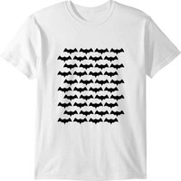 Bat Multi Cute Spooky Halloween T-shirt