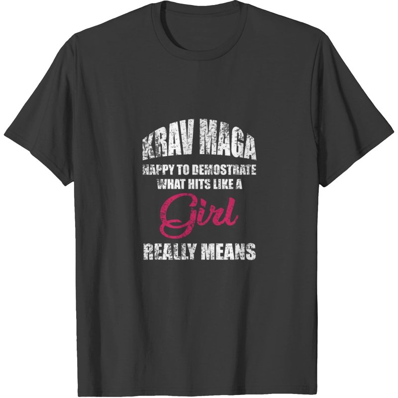 Krav Maga Girl T-shirt — T-shirts pour hommes