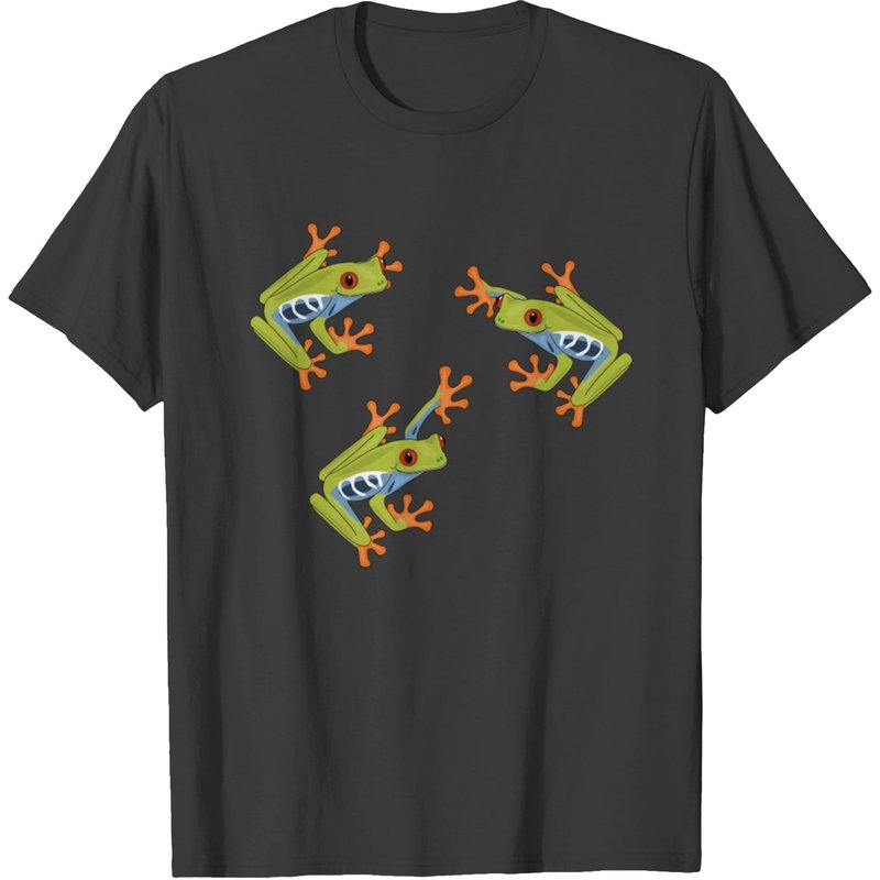 Colorful Frogs - Red Eyed Tree Frog T-shirt — T-shirts pour hommes