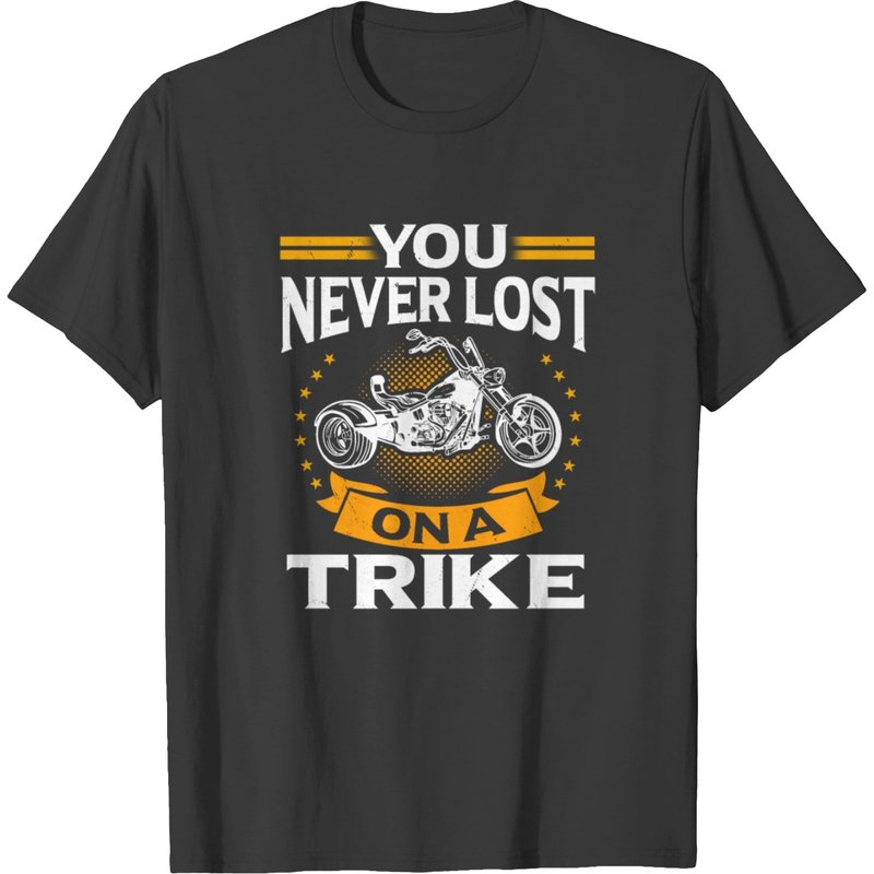 Triker Gift And Trike Biker T-shirt T-shirt — T-shirts pour hommes