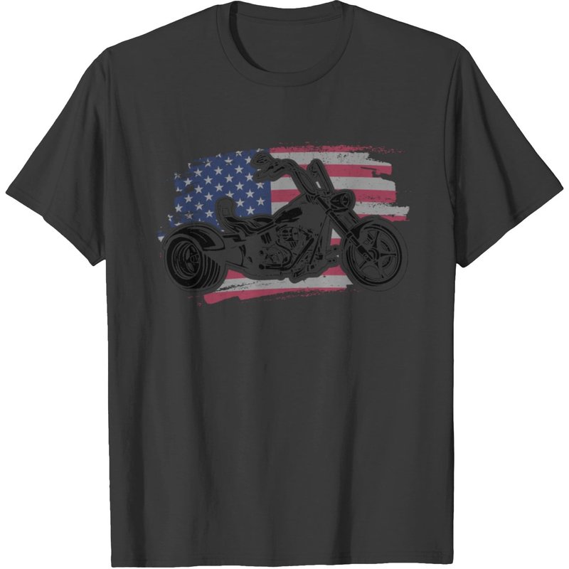 Trike Usa Flag - Triker Trike Driver Freedom Gift T-shirt — T-shirts pour hommes
