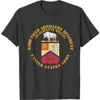 Coa 83rd Field Artillery Regiment Flagrante Bello T-shirt