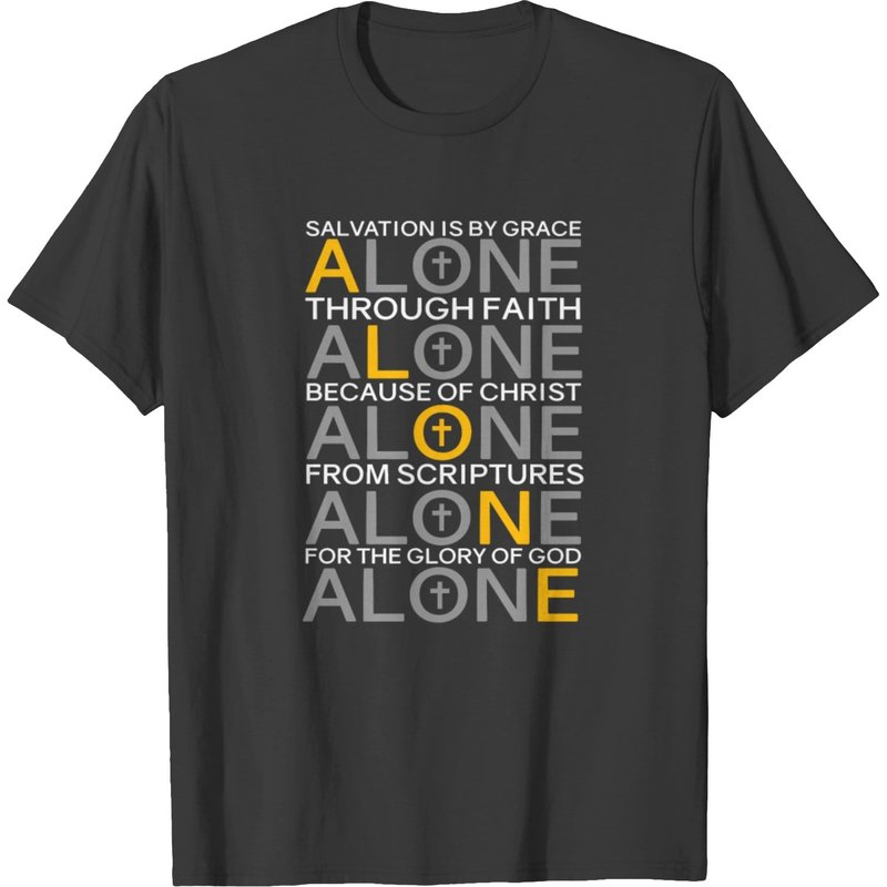 Five Solas Reformation Luther T-shirt