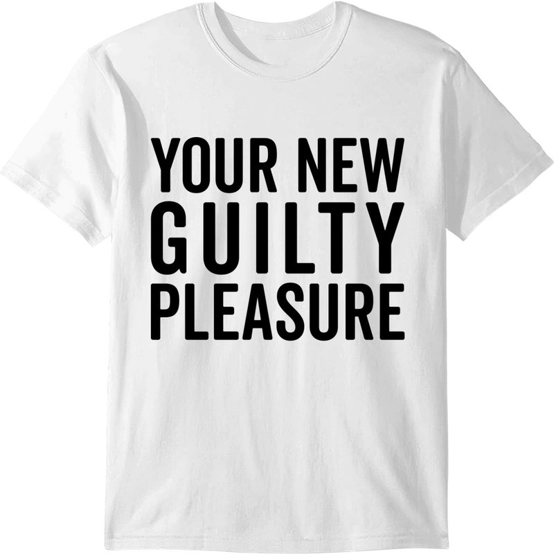 New Guilty Pleasure Funny Quote T-shirt — T-shirts pour hommes