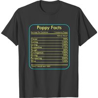 Poppy Facts Servings Per Container Tshirt T-shirt — T-shirts pour hommes