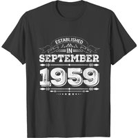 Established In September 1959 T-shirt — T-shirts pour hommes