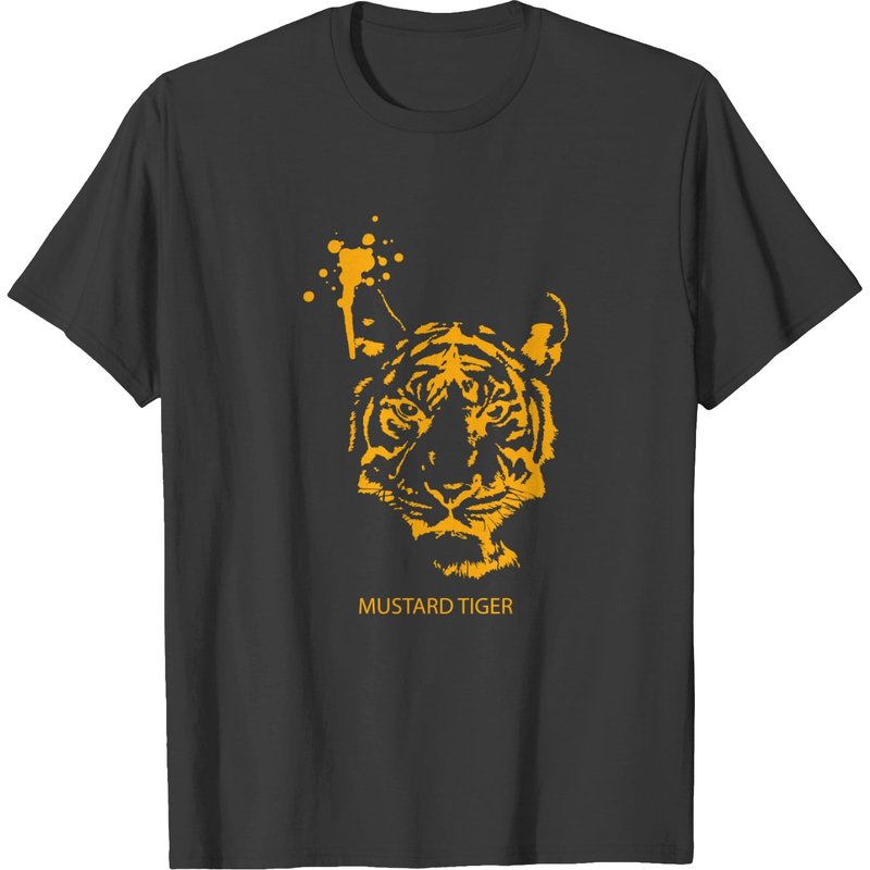 Mustard Tiger T-shirt — T-shirts pour hommes