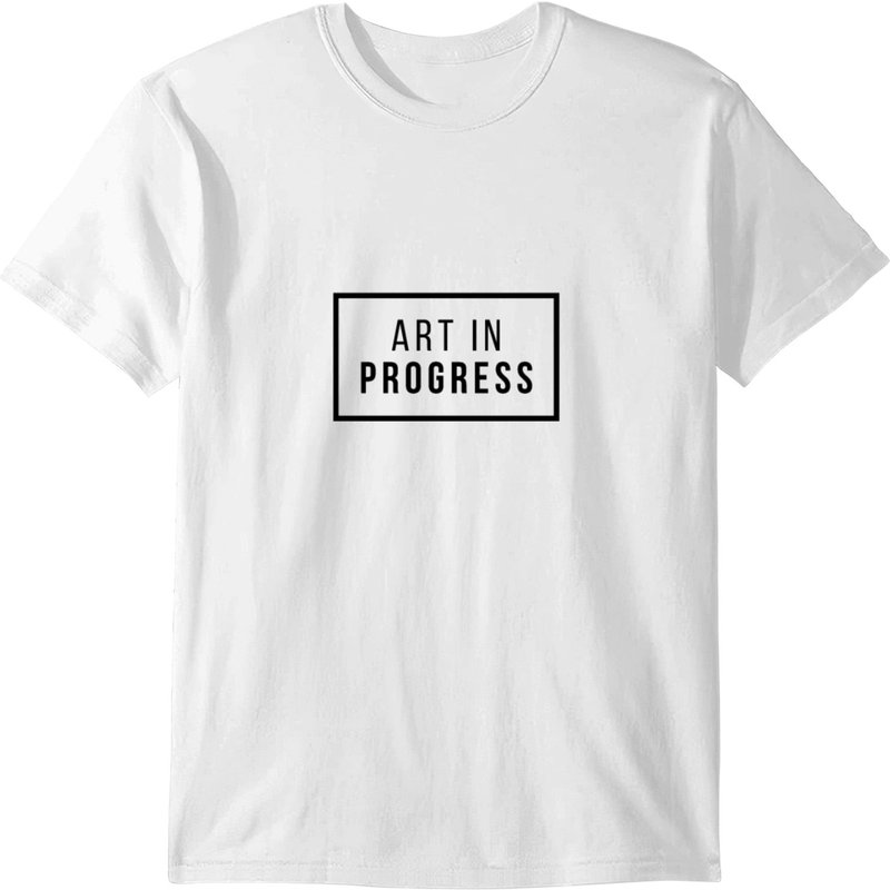 Art In Progress T-shirt — Mens T Shirts