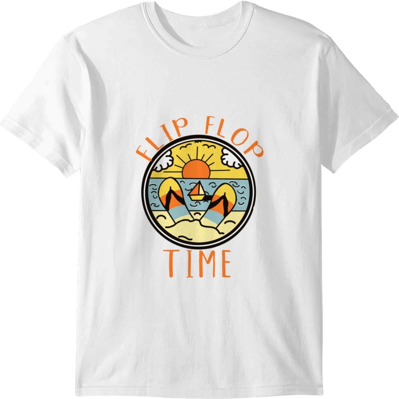 Flip Flop Time T-shirt — T-shirts pour hommes