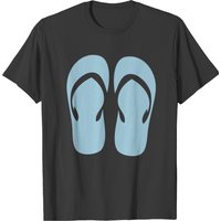 Flip Flop Summer Footwear T-shirt — T-shirts pour hommes