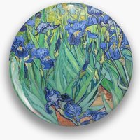 Van Gogh "irises" Pin