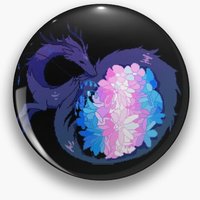 Transgender Flag Lgbt Pride Dragon Pin