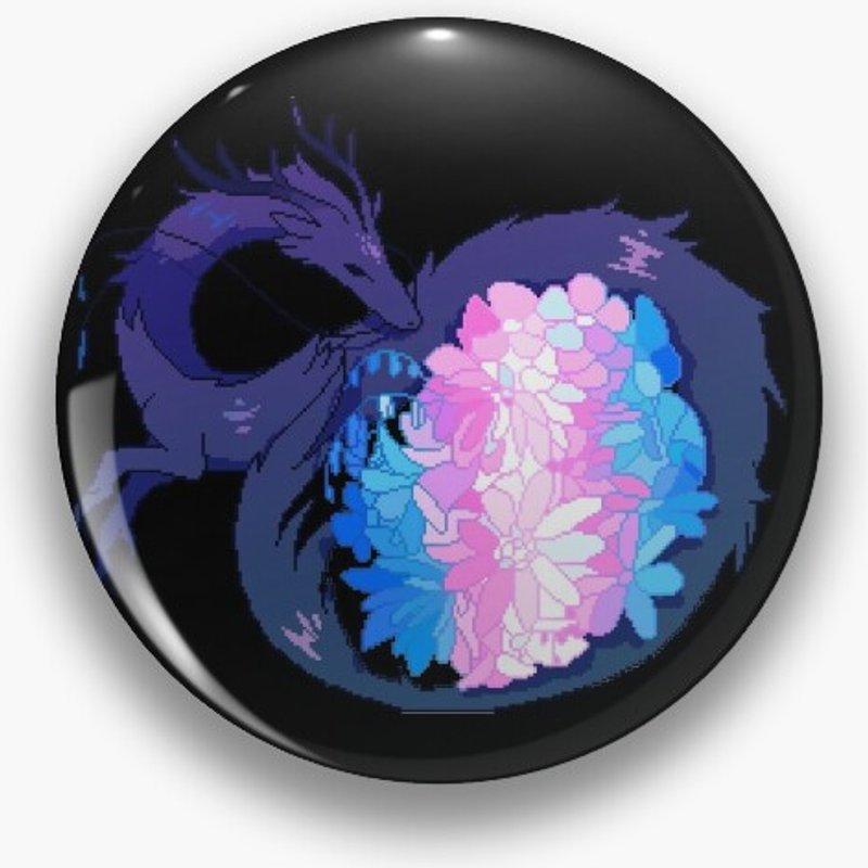 Transgender Flag Lgbt Pride Dragon Pin — Accessoires de mode