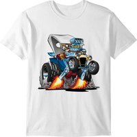 Custom T-bucket Roadster Hotrod Cartoon T-shirt