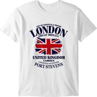 London - Union Jack - Vintage Look T-shirt — T-shirts pour hommes