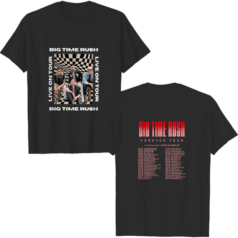 Big Time Rush Forever Tour 2022 Shirt — T-shirts pour hommes