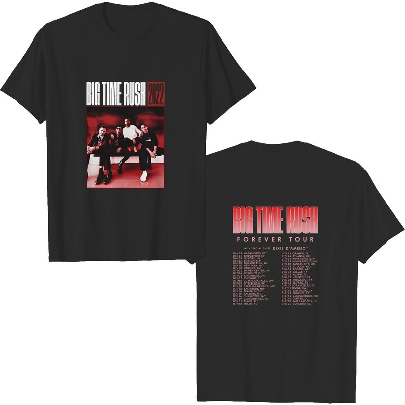 Big Time Rush Forever Tour 2022 Shirt - Big Time Rush 13th Anniversary Shirt — T-shirts pour hommes