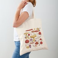 Mushroom Tote Bag Tote Bag — Tote Bags
