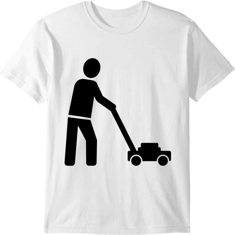 Lawn Mower T-shirt — T-shirts pour hommes