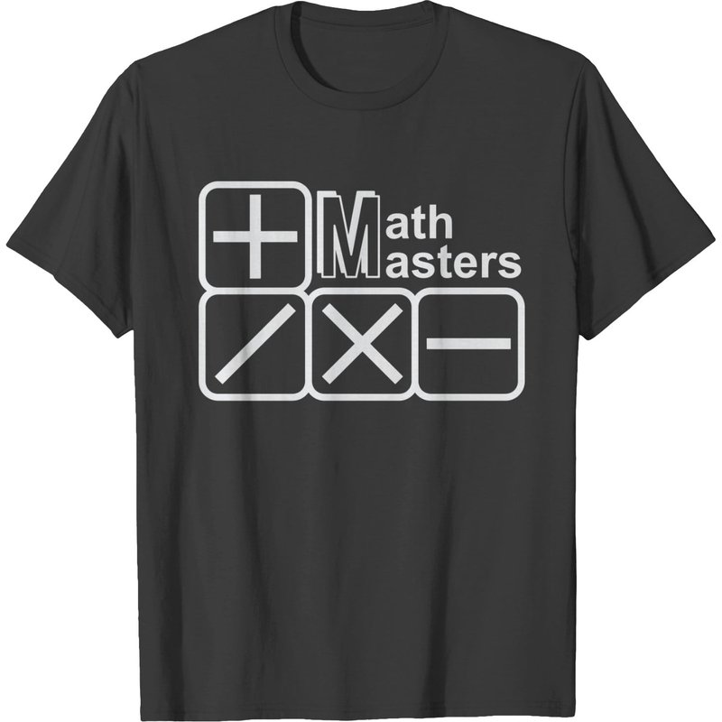 Math Masters T-shirt — Mens T Shirts