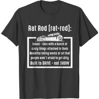 Rod - Rat Rod Car T-shirt — Mens T Shirts