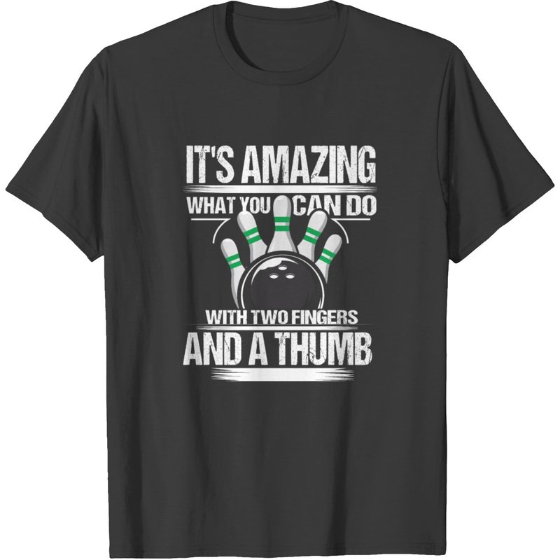 Bowling T-shirt — Mens T Shirts