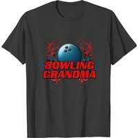 Bowling Grandma Floral T-shirt — T-shirts pour hommes