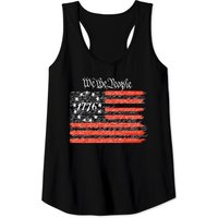Country Life We The People American Flag Constitution Navy Blue Mens Tank Tops