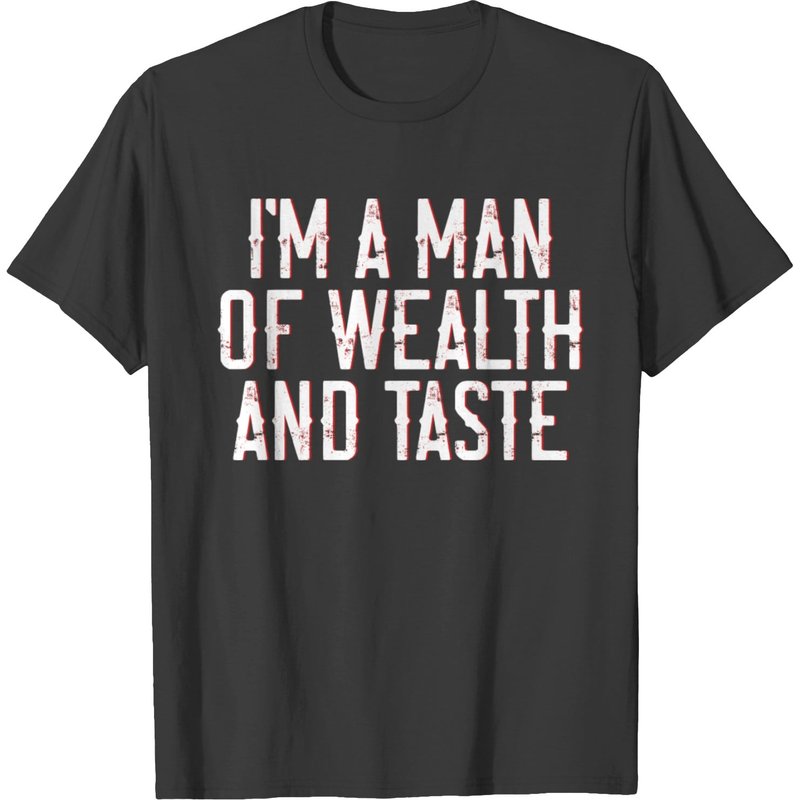 I'm A Man Of Wealth And Taste Billionaires Blockch T-shirt — T-shirts pour hommes