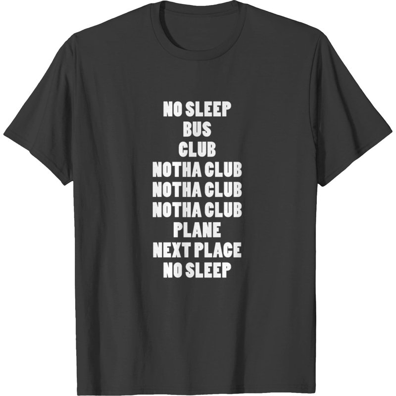 No Sleep Club Notha Club Tik T-shirt — T-shirts pour hommes