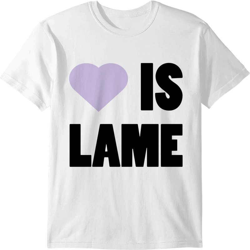 Love Is Lame T-shirt — T-shirts pour hommes