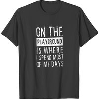 On The Playground T-shirt — Mens T Shirts