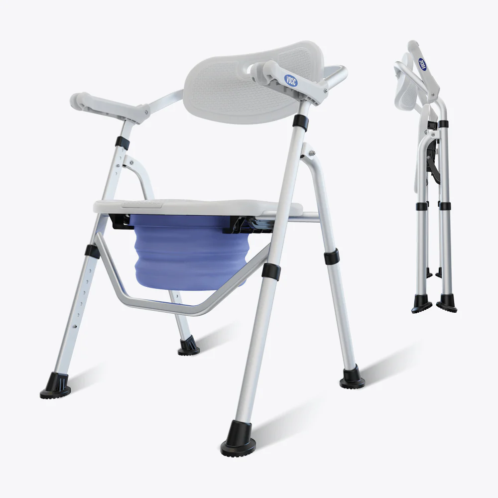 Chaise de douche pliante robuste VOCIC — Aides a la mobilite
