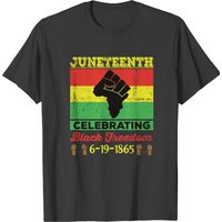 Juneteenth Celebrating Black Freedom Juneteenth T-shirt — T-shirts pour hommes