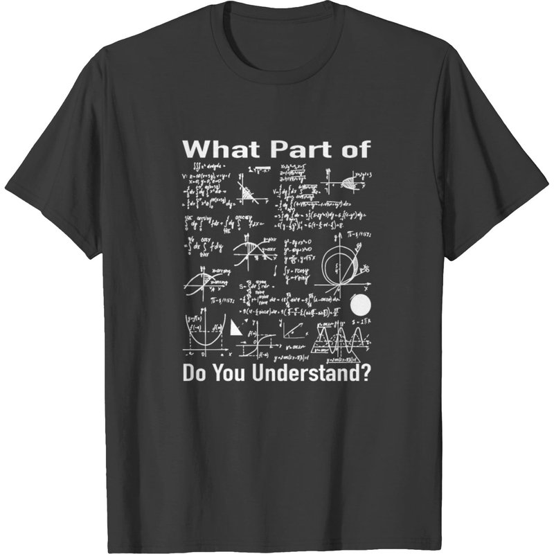 Mathematics Teacher Gift - Math Formulas T-shirt — T-shirts pour hommes