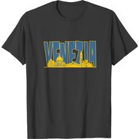 Venice City Skyline Italy T-shirt
