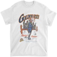 Jordan Poole Vintage 90s Style T-shirt, Poole Party Skullcap T-shirt
