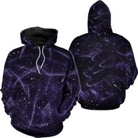 Galaxy Hooded Sweatshirt (glow-in-the-dark)