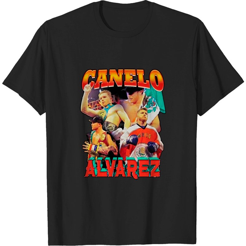 Canelo Alvares Shirt - Canelo Alvares Vintage Inspired T Shirt 90s — T-shirts pour hommes