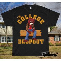 The College Dropout Vintage Inspired 90's Rap Unisex T Shirt — T-shirts pour hommes