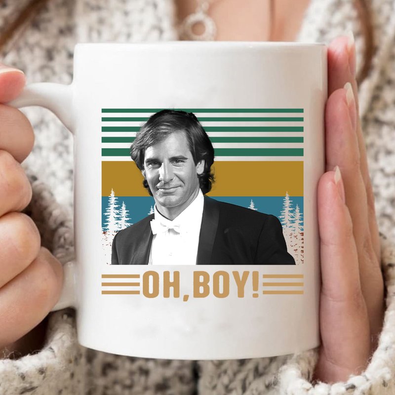 Oh Boy Quote, Quantum Leap Vintage Coffee Mug — Tasses et gobelets