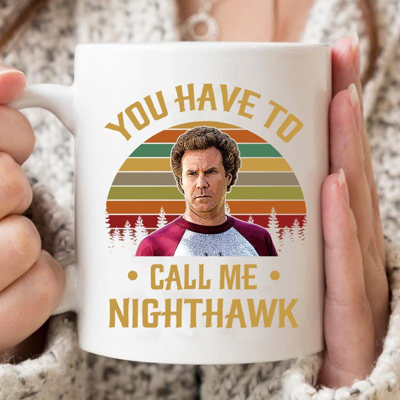 You Have To Call Me Nighthawk Vintage Movie Coffee Mug — Mugs & Tumblers