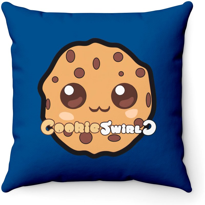 Cookie Swirl C - Cookie Swirl - Throw Pillows — Decorative Cushions
