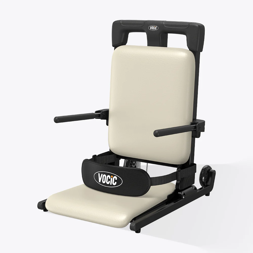 Vocic AX25 PRO Electric Floor Lift Chair with Premium Upholstered Seat - Beige