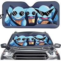 Turtle Gang Accordion Car Sunshade — Pare-soleil de voiture