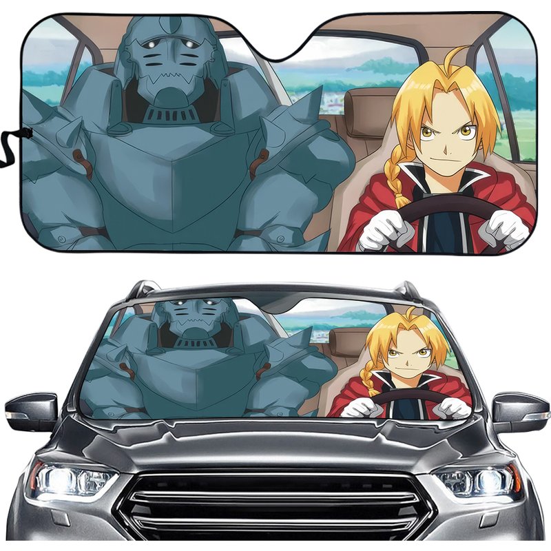 Full Metal Accordion Car Sun Shades — Pare-soleil de voiture